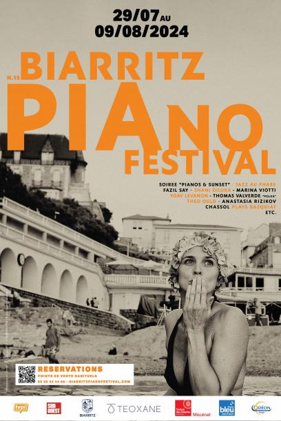 Biarritz Piano Festival - PIANOS & SUNSET - Mélissa Weikart, piano + DJ set