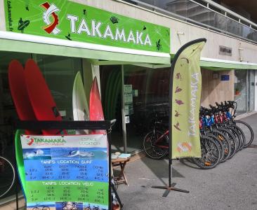 Takamaka : Activités nature, Vélo, Surf